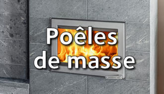 Poêles de masse