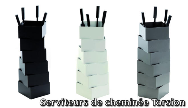 Serviteurs de cheminée Torsion